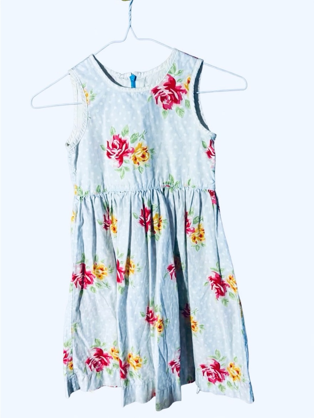 Mini Biden cotton girls dress